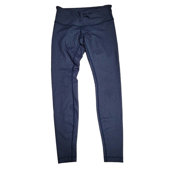 Lululemon Wunder Under PantDenim Luon Naval Blue - Picture 1 of 8